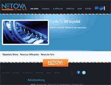Tablet Screenshot of netova.com.tr